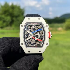 Richard Mille RM 67 TPT-Kohlefaser 38,70 x 48 mm 1:1 Replik Uhr