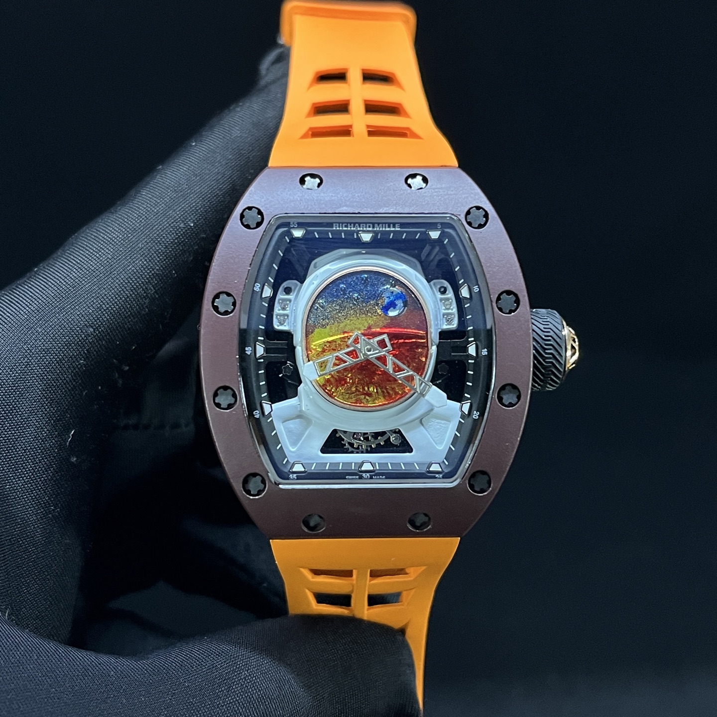 Richard Mille RM 52-05 Tourbillon Titan 1:1 Replik Uhr
