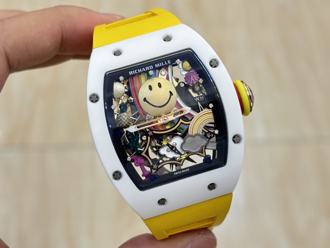 0-720.jpg Richard Mille RM 88 Automatik Tourbillon Smiley 1:1 Replik Uhr