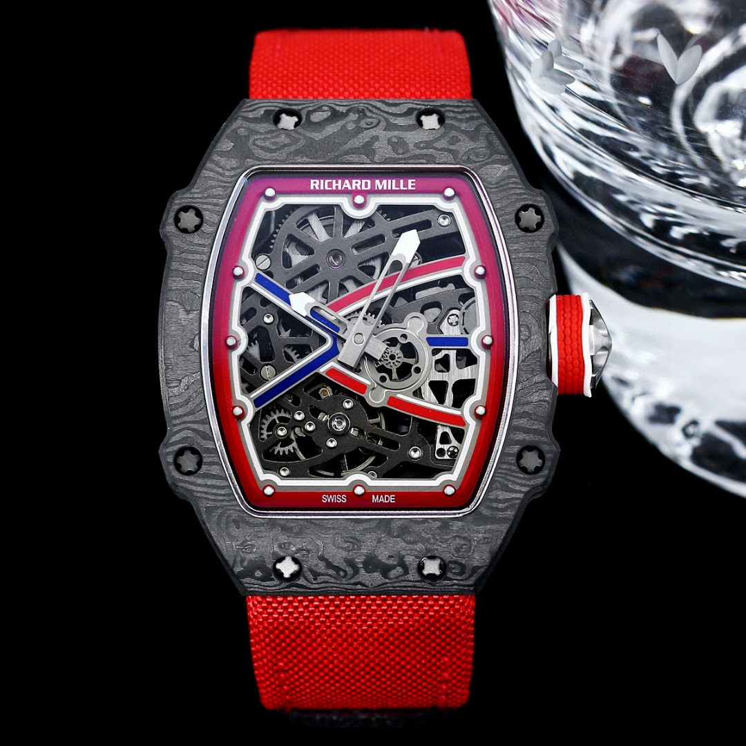 Richard Mille RM 67-02 TPT Carbon 38,7 x 48 mm 1:1 Replik Uhr