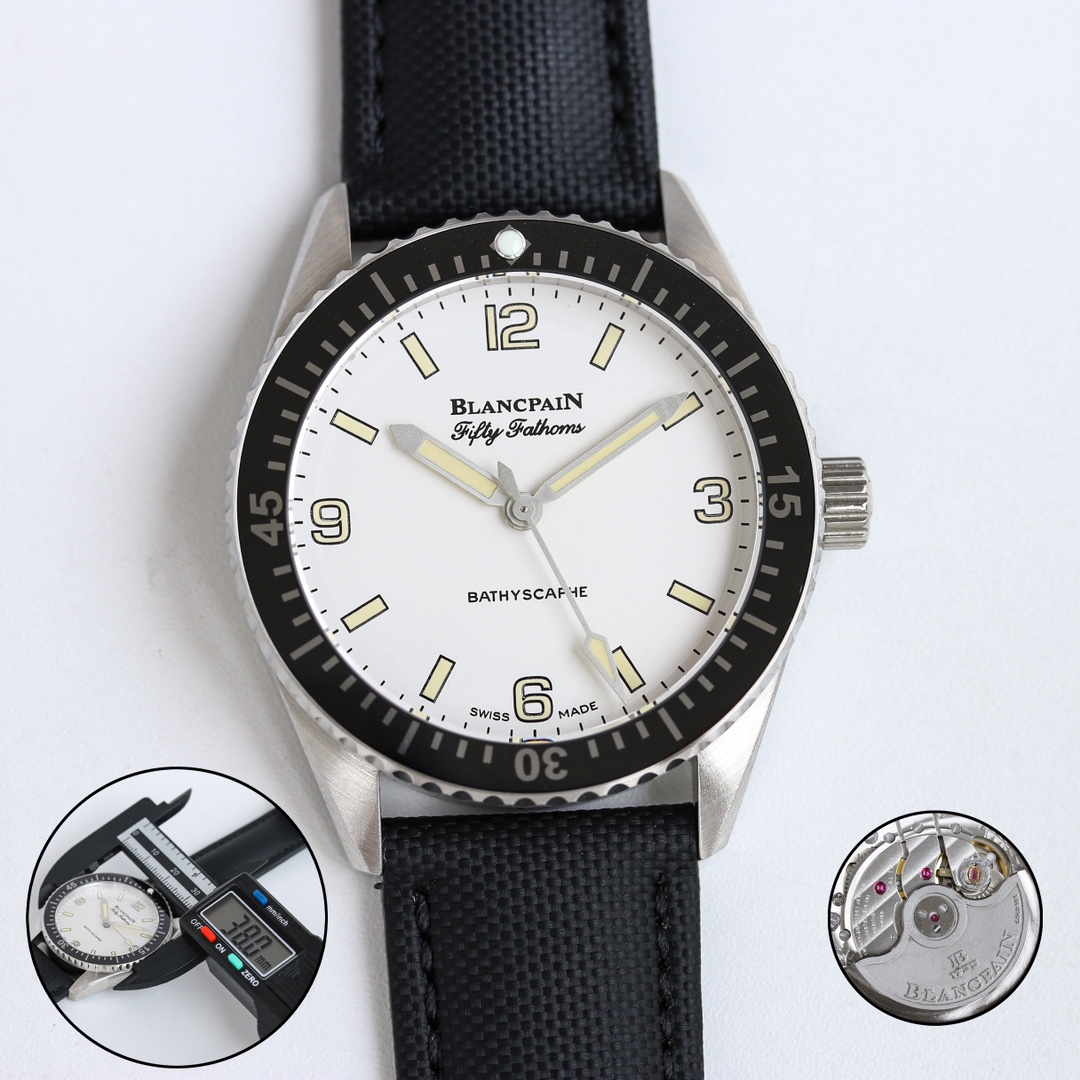 0-973.jpg Blancpain Fifty Fathoms 38 mm Cal.1153 1:1 Replik Uhr