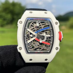 Richard Mille RM 67 TPT-Kohlefaser 38,70 x 48 mm 1:1 Replik Uhr