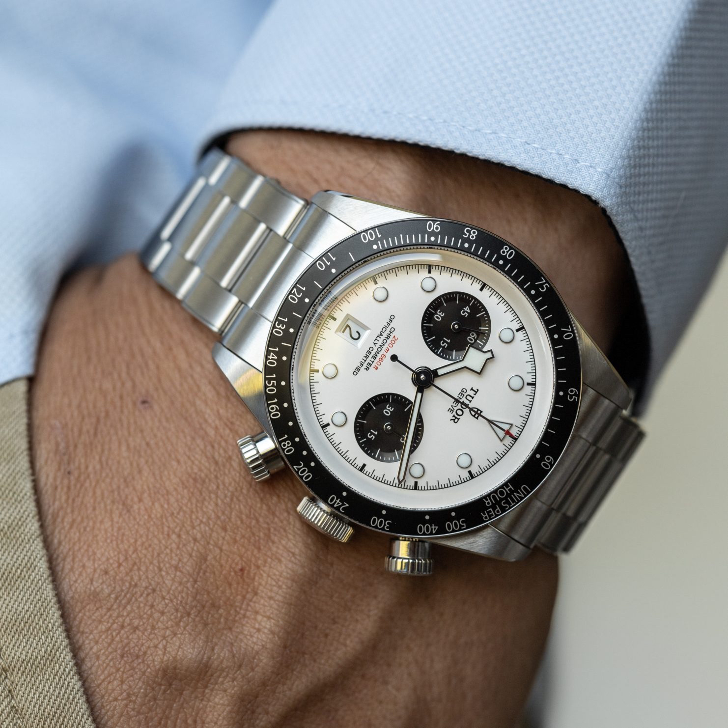 1-913.jpg Tudor Black Bay Chrono 41 mm 7750 1:1 Replik Uhr