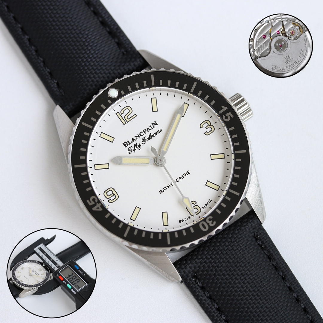 1-973.jpg Blancpain Fifty Fathoms 38 mm Cal.1153 1:1 Replik Uhr