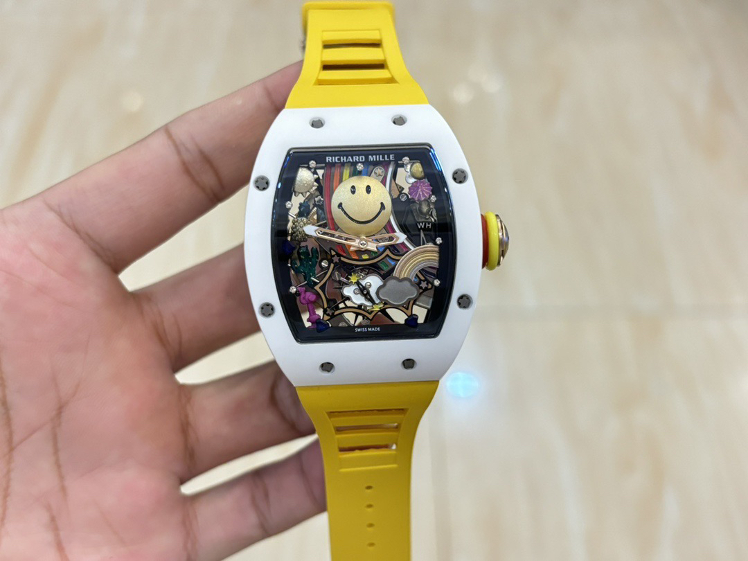 2-720.jpg Richard Mille RM 88 Automatik Tourbillon Smiley 1:1 Replik Uhr