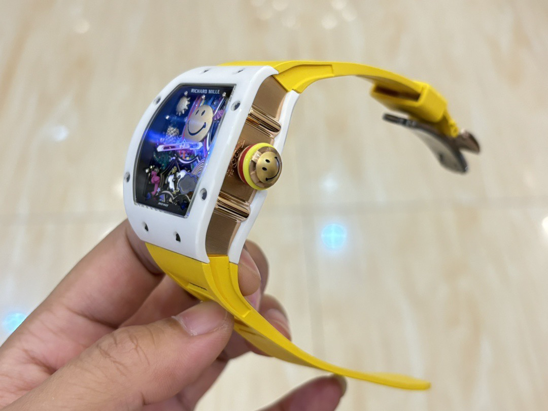 3-721.jpg Richard Mille RM 88 Automatik Tourbillon Smiley 1:1 Replik Uhr