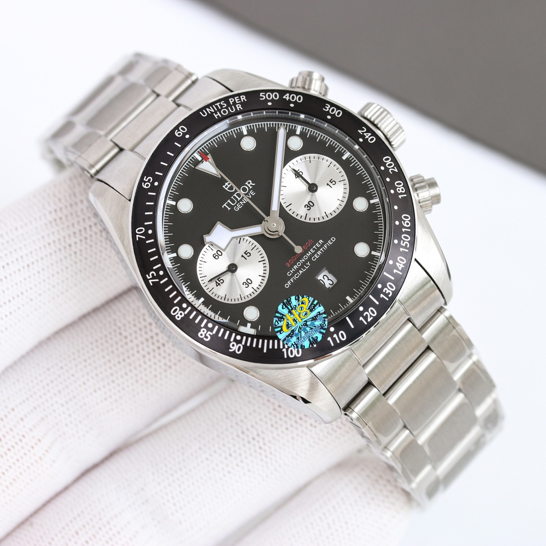 3-914.jpg Tudor Black Bay Chrono 41 mm 7750 1:1 Replik Uhr