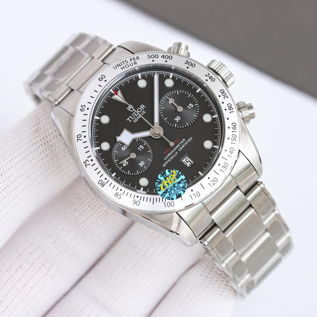 4-913.jpg Tudor Black Bay Chrono 41 mm 7750 1:1 Replik Uhr