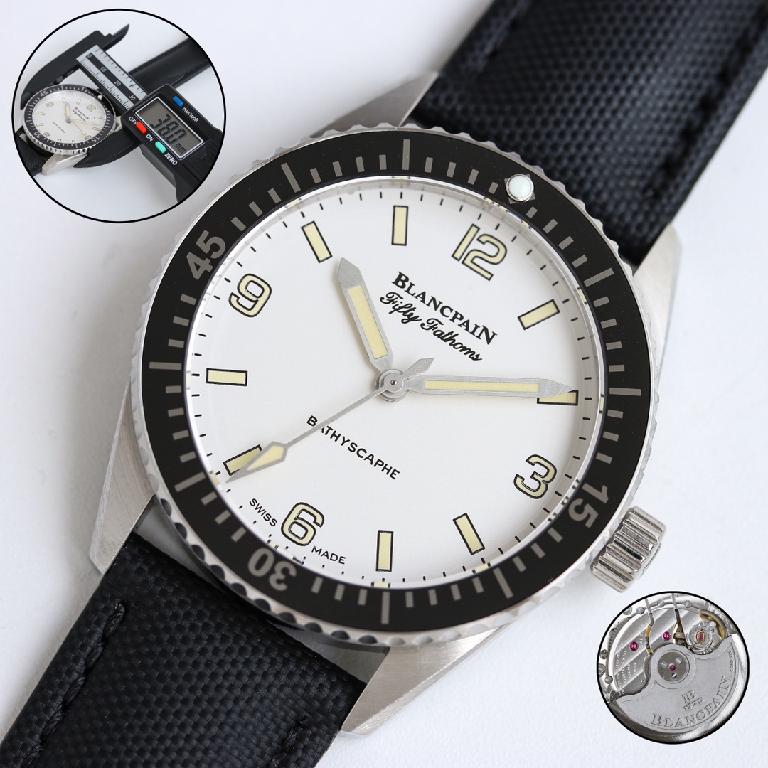4-973.jpg Blancpain Fifty Fathoms 38 mm Cal.1153 1:1 Replik Uhr