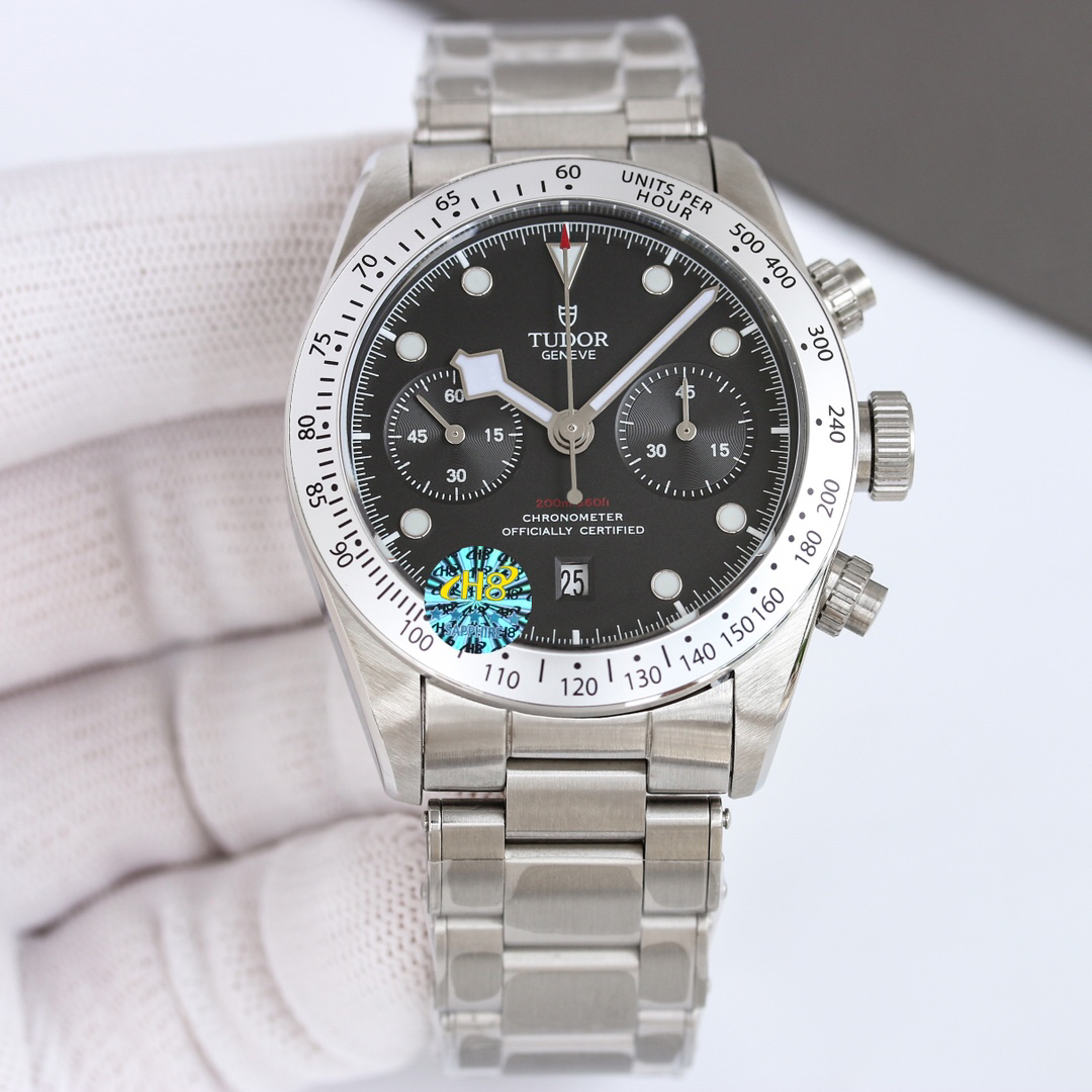 5-907.jpg Tudor Black Bay Chrono 41 mm 7750 1:1 Replik Uhr